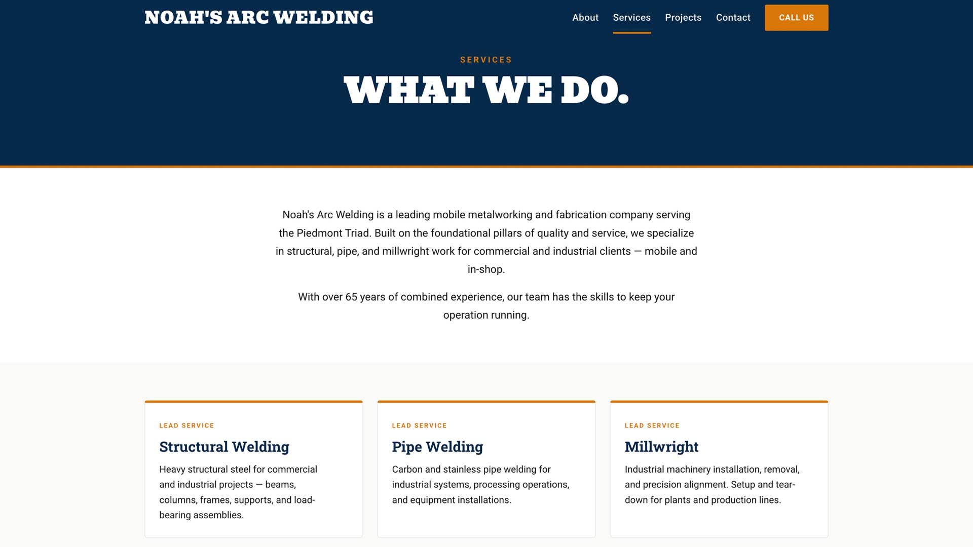 Noah&rsquo;s Arc Welding detail